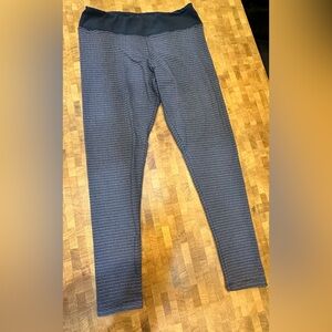 Marika Tek Leggings Large Blue And White